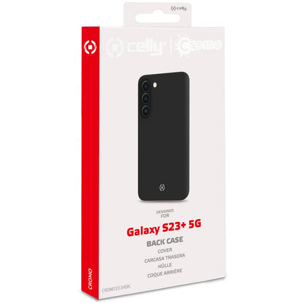 Cromo Weiche Gummihülle Galaxy S23+ 5G Schwarz
