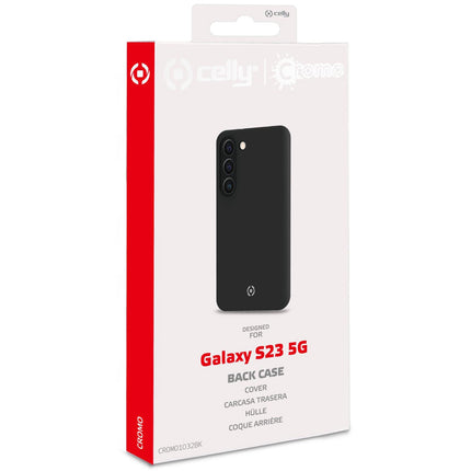 Cromo měkké gumové pouzdro Galaxy S23 5G černá