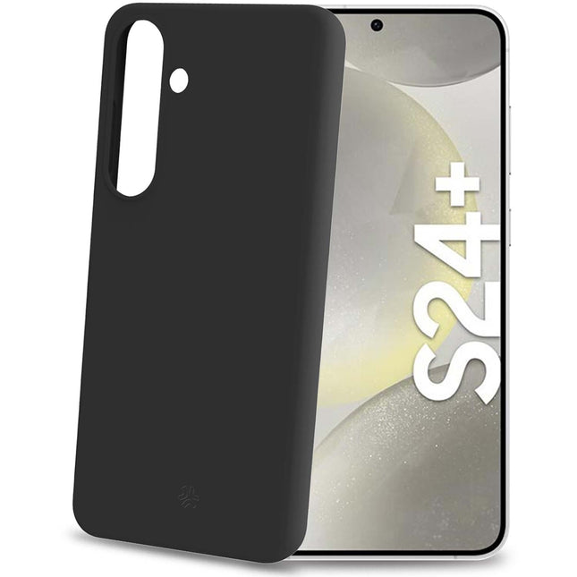 Cromo Weiche Gummihülle Galaxy S24+ 5G Schwarz