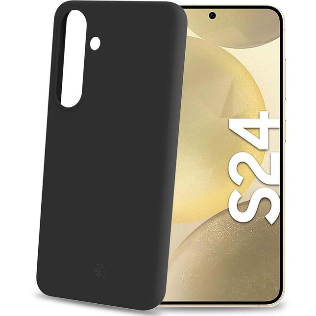 Cromo Weiche Gummihülle Galaxy S24 5G Schwarz