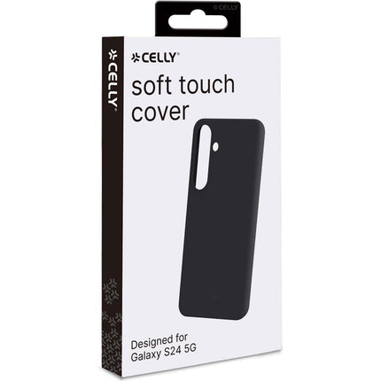 Cromo Weiche Gummihülle Galaxy S24 5G Schwarz