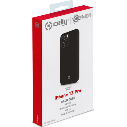 Cromo Weiche Gummihülle iPhone 13 Pro Schwarz