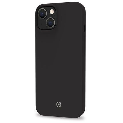 Cromo měkké gumové pouzdro iPhone 14 černá