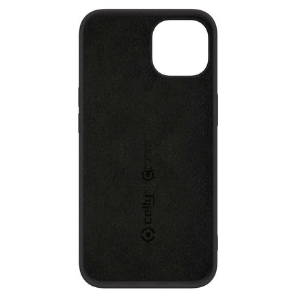 Cromo měkké gumové pouzdro iPhone 14 černá