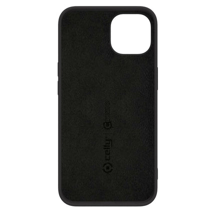 Cromo měkké gumové pouzdro iPhone 14 Plus černá