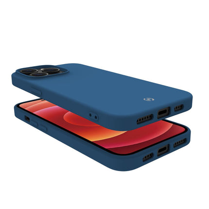 Cromo Soft Gummihülle iPhone 14 Pro Blau