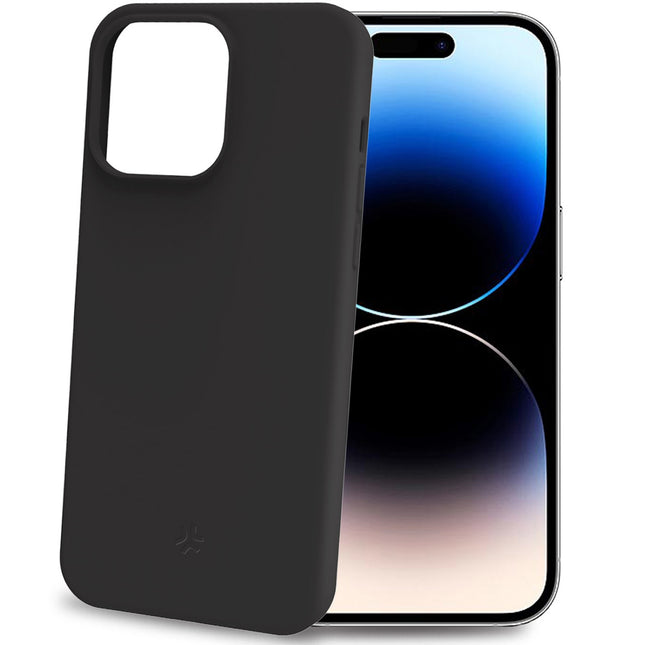 Cromo Soft Gummihülle iPhone 15 Pro Schwarz