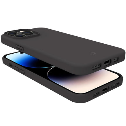 Cromo Soft Gummihülle iPhone 15 Pro Schwarz