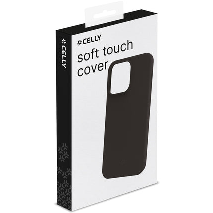 Cromo Soft Gummihülle iPhone 15 Pro Schwarz