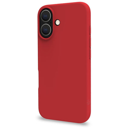 Coque en caoutchouc souple Cromo pour iPhone 16e Rouge