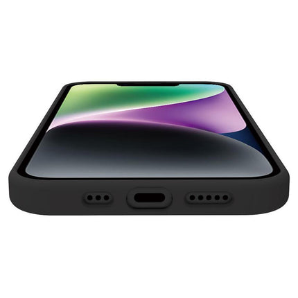 Cromomag Weiche Gummihülle MagSafe kompatibel iPhone 15 Schwarz