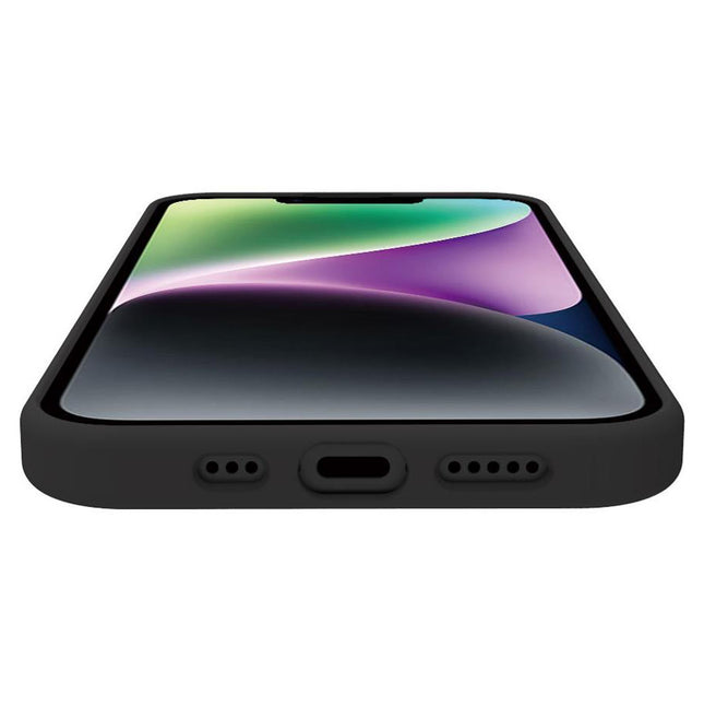 Cromomag Weiche Gummihülle MagSafe kompatibel iPhone 15 Schwarz