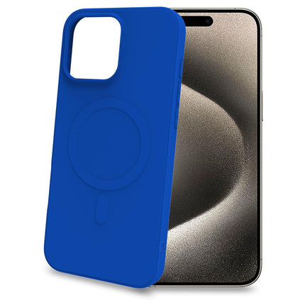 Cromomag Soft rubber case MagSafe compatible iPhone 16 Pro Max Blue
