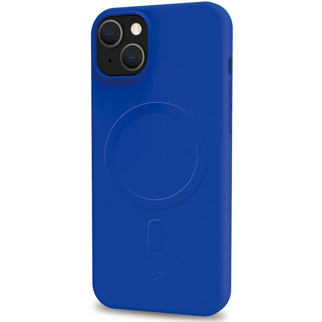 Cromomag Weiche Gummihülle MagSafe iPhone 15 Plus Blau