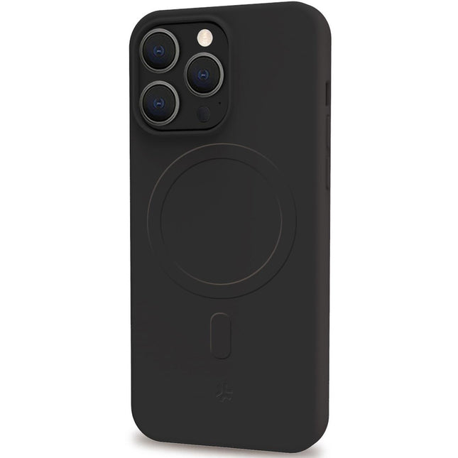 Cromomag Weiche Gummihülle MagSafe iPhone 15 Pro Max Schwarz