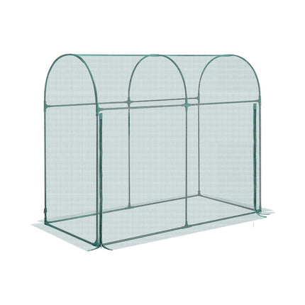 Crop Cage Plant Tent, Zipper Door, 1.8 x 0.91 x 1.5 m