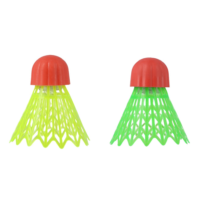 Crossminton Nylonfederbälle, 5er-Pack
