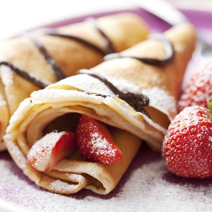 Crêpesform Aluguss schwarz 25 cm