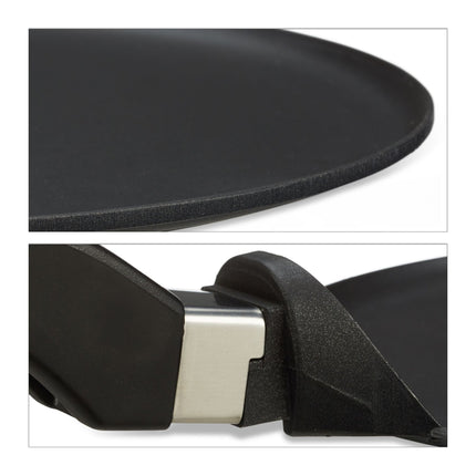 Crêpesform Aluguss schwarz 25 cm