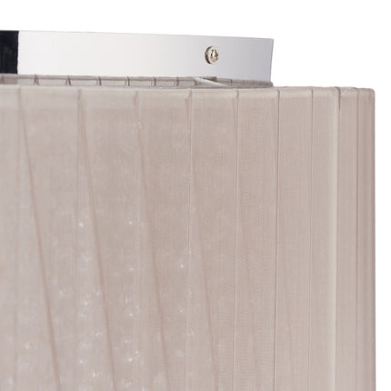Lustre en cristal avec abat-jour