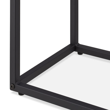 C-shaped side table