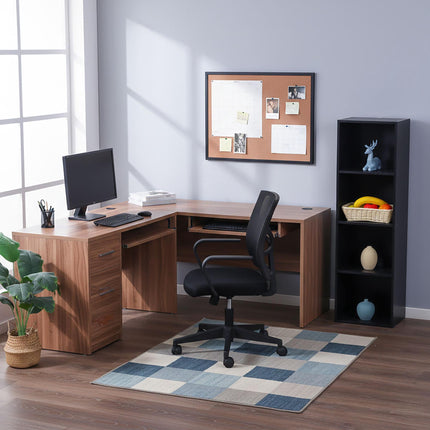 Cube Bookcase with Open Compartments, Freestanding