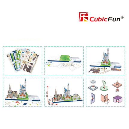 Cubicfun 3D Puzzle City Line Bayern