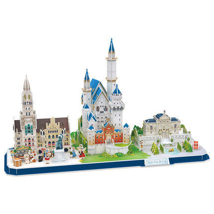 Cubicfun 3D Puzzle City Line Bayern