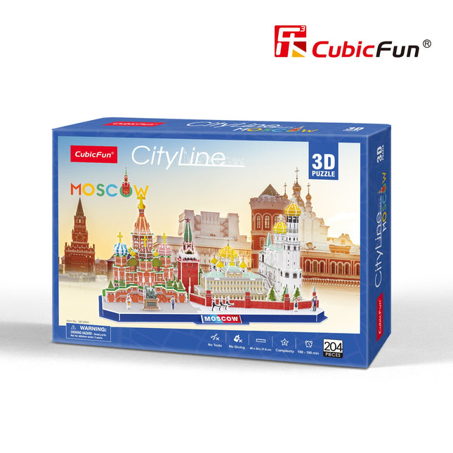 Cubicfun 3D Puzzle City Line Moskau
