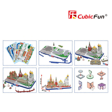 Cubicfun 3D Puzzle City Line Moskva