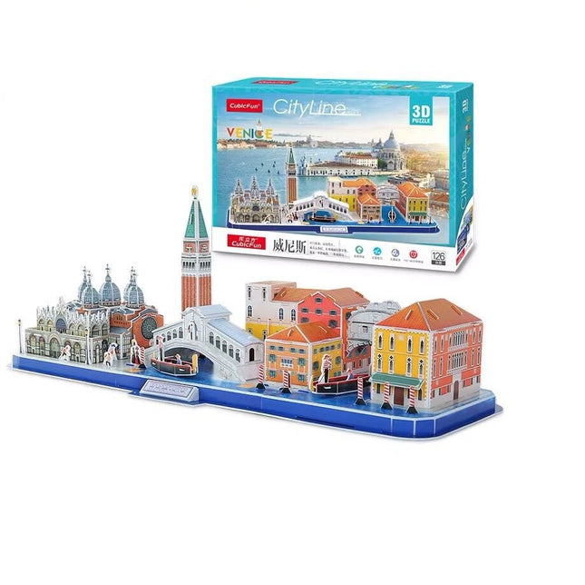 Cubicfun 3D Puzzle City Line Venedig