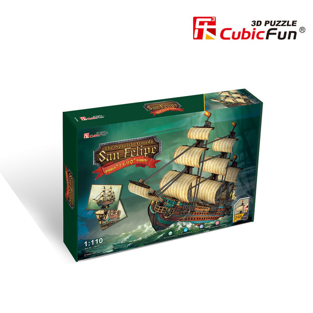 Cubicfun 3D Puzzle Sp. Armada: Die San Felipe