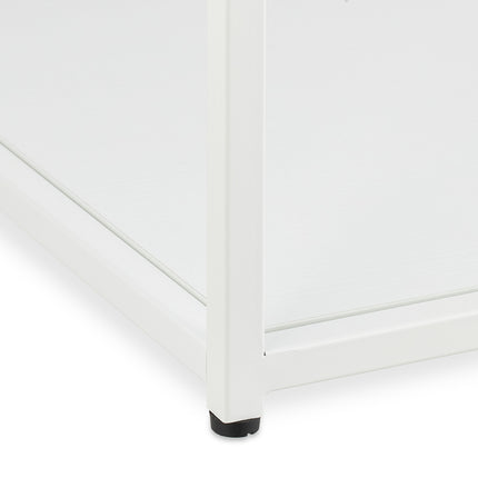 Table d'appoint cubique avec verre