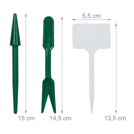 Anzuchttöpfe 192 Sets mit Zubehör
