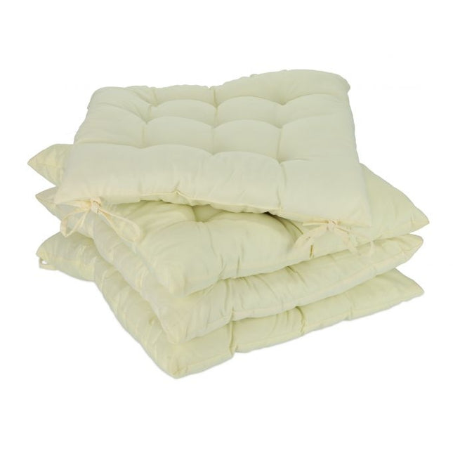 Kissen beige 4er Set