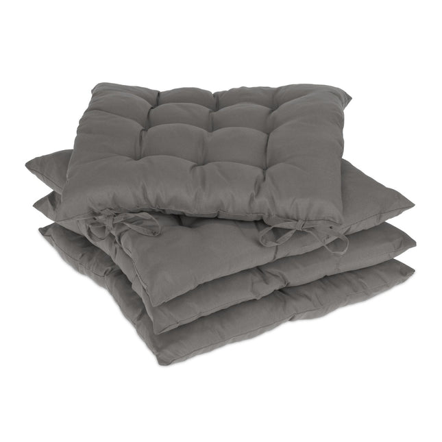 Kissen grau 4er Set