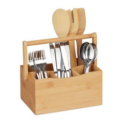Besteckkasten mit 4 Fächern