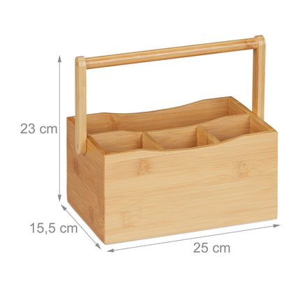 Besteckkasten mit 4 Fächern