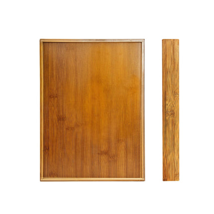 Cutlery box 4 compartments bamboo