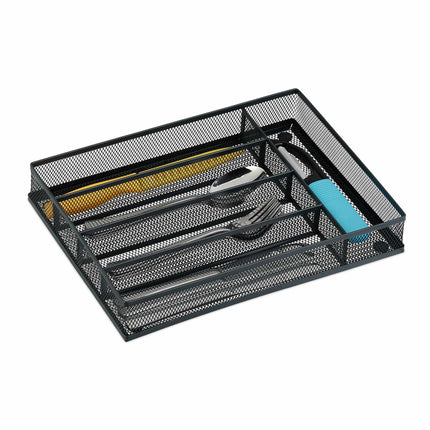 Cutlery tray for metal boxes