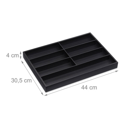 Range-couverts en bambou pour tiroirs