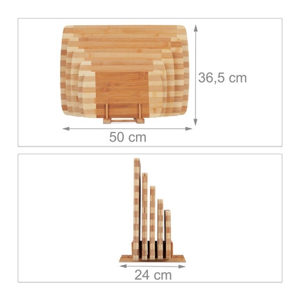 Planches à découper avec support