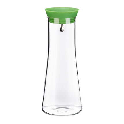 Cylindrical glass decanter 1 l