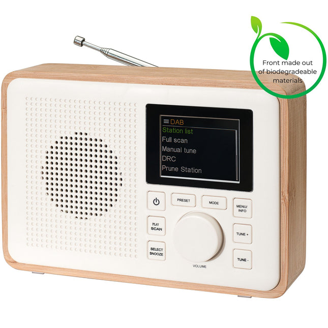 DAB+&amp;FM-Radio Teilweise aus Bioplast