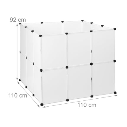 DIY Fence for free-roaming animals Plastic