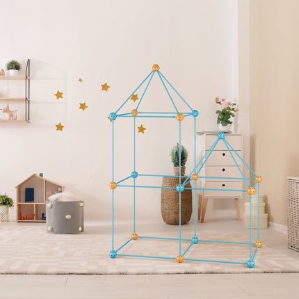DIY construction toy for building a cave