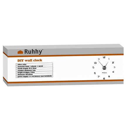 Nástěnné hodiny DIY Ruhhy 22143