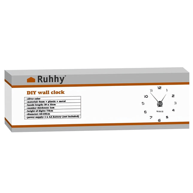 DIY wall clock Ruhhy 22143