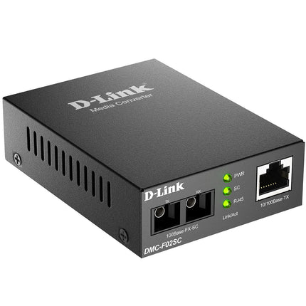 DMC-F02SC 10/100BaseTX auf 100BaseFX SC Multimode Medienkonverter 2 km