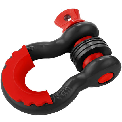 D-Ring Tow Shackles 2-Pack, 19 mm, 4.75T WLL